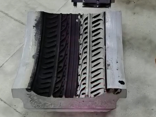 激光清洗橡胶模具